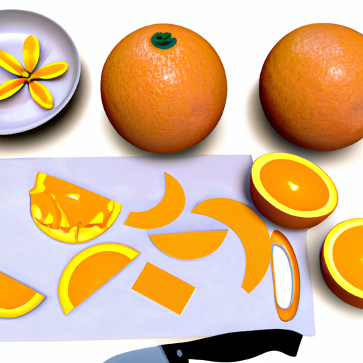 無農薬オレンジを食べるレシピ